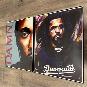 J.Cole & Kendrick Lamar Prints
